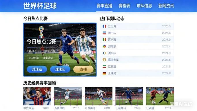 2026世界杯直播官方发布赛事详情直播平台